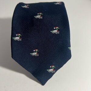 Cape God neckware tie christmas duck design